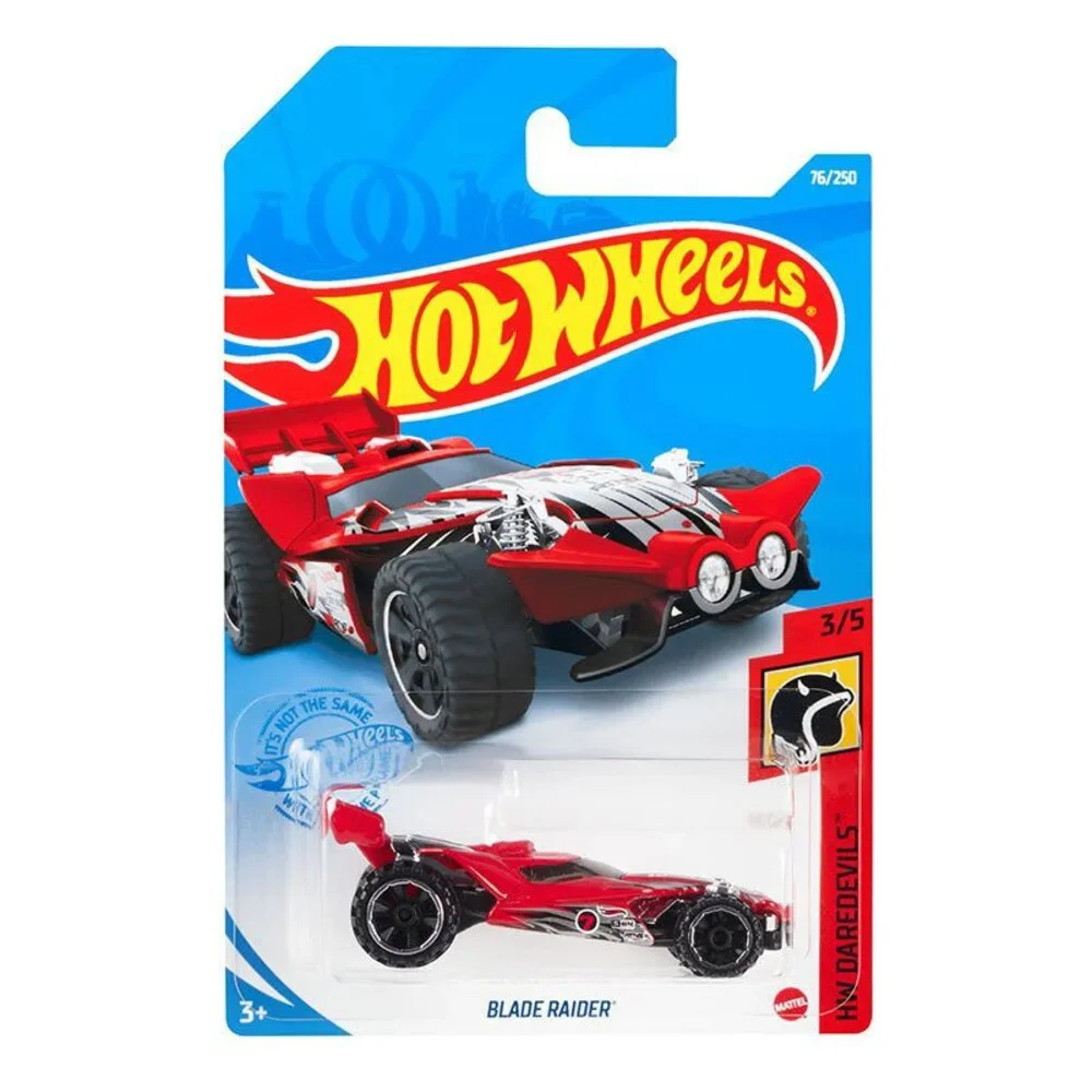 Hot Wheels Blade Raider, Hw Daredevils 3/5 Red 76/250